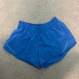 lululemon athletica Vibrant Blue Athletic Shorts
